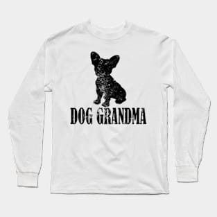 French Bulldogs Dog Grandma Long Sleeve T-Shirt